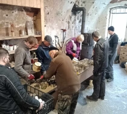 Apkasų žvakių liejimo talkos kvietimas