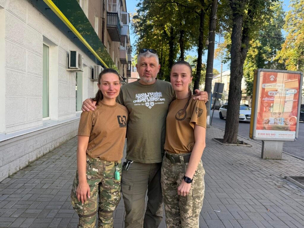 Head of our charity fund with Ukrainians