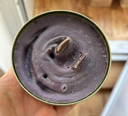 Volunteers making trench candles for Ukrainian soldiers