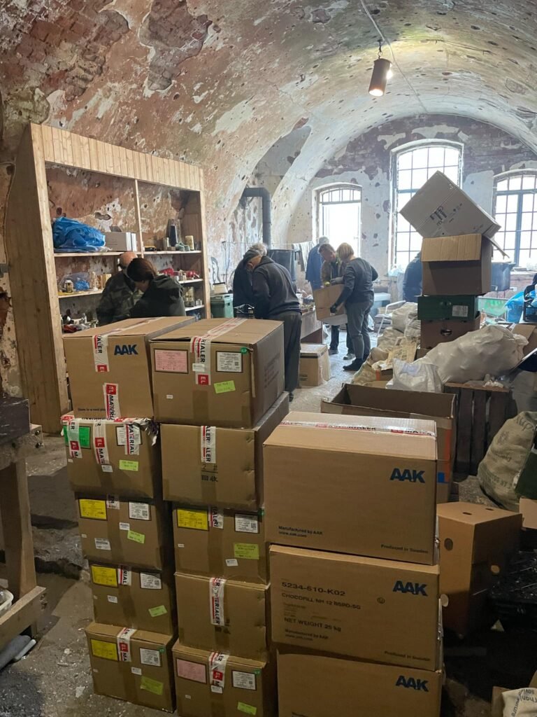 Making off trench candles