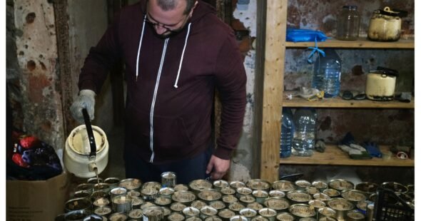 Apkasų žvakių gamyba