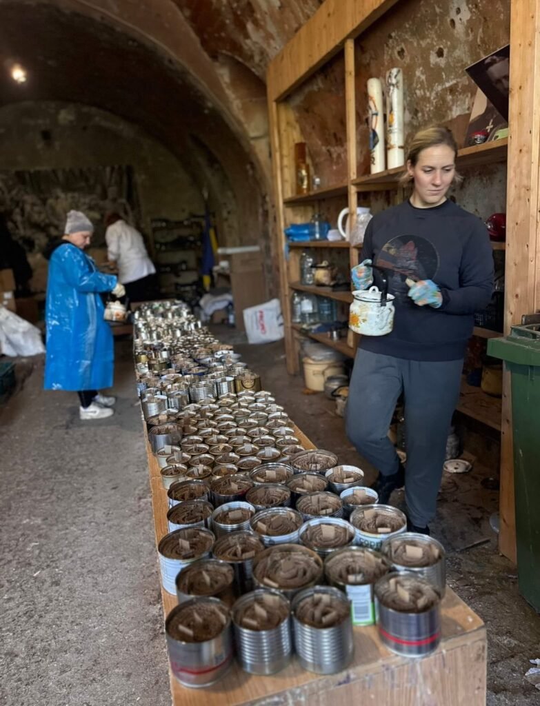 Making off trench candles