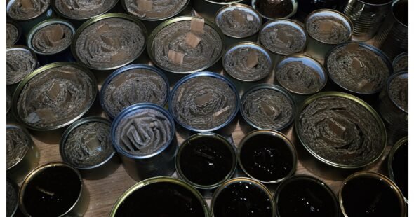 Apkasų žvakių gamyba