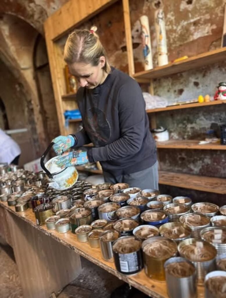 Making off trench candles