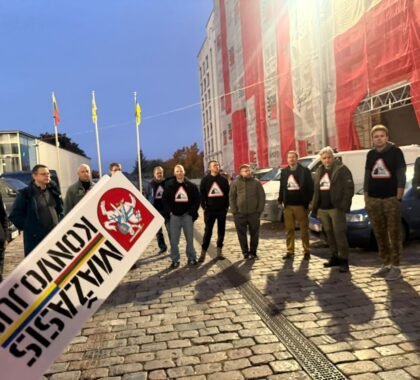 Mažasis Konvojus - moments from the mission of October 2025