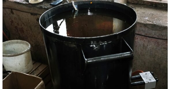 Apkasų žvakių gamyba