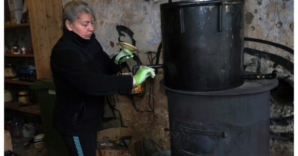 Apkasų žvakių gamyba