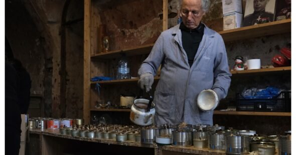 Apkasų žvakių gamyba