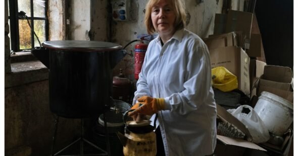 Apkasų žvakių gamyba