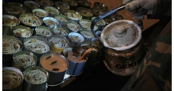 Apkasų žvakių gamyba