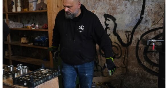 Apkasų žvakių gamyba