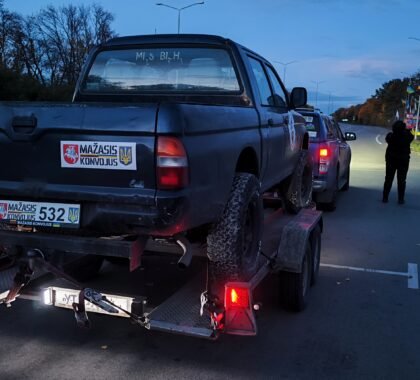 Mažasis Konvojus - moments from the mission of October 2025